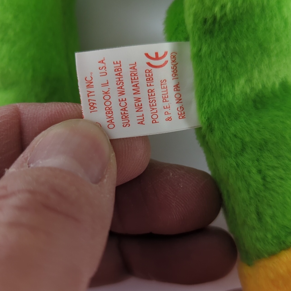 Ty lot Smoochy beanie babies beanie buddies McDonald's frogs with tags 97-99 - Picture 7 of 11